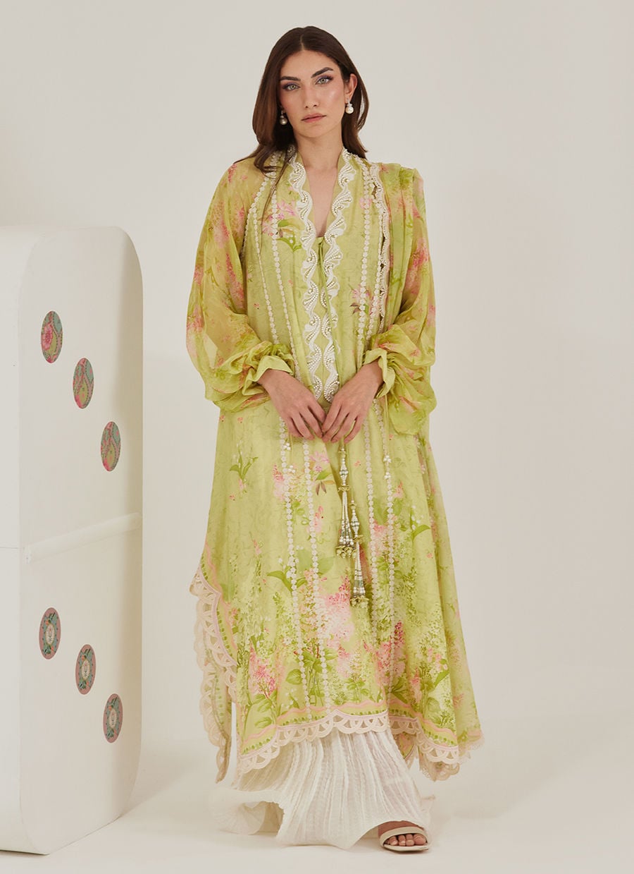 Malone Shirt And Dupatta | Tara Eid'26 | FARAH TALIB AZIZ