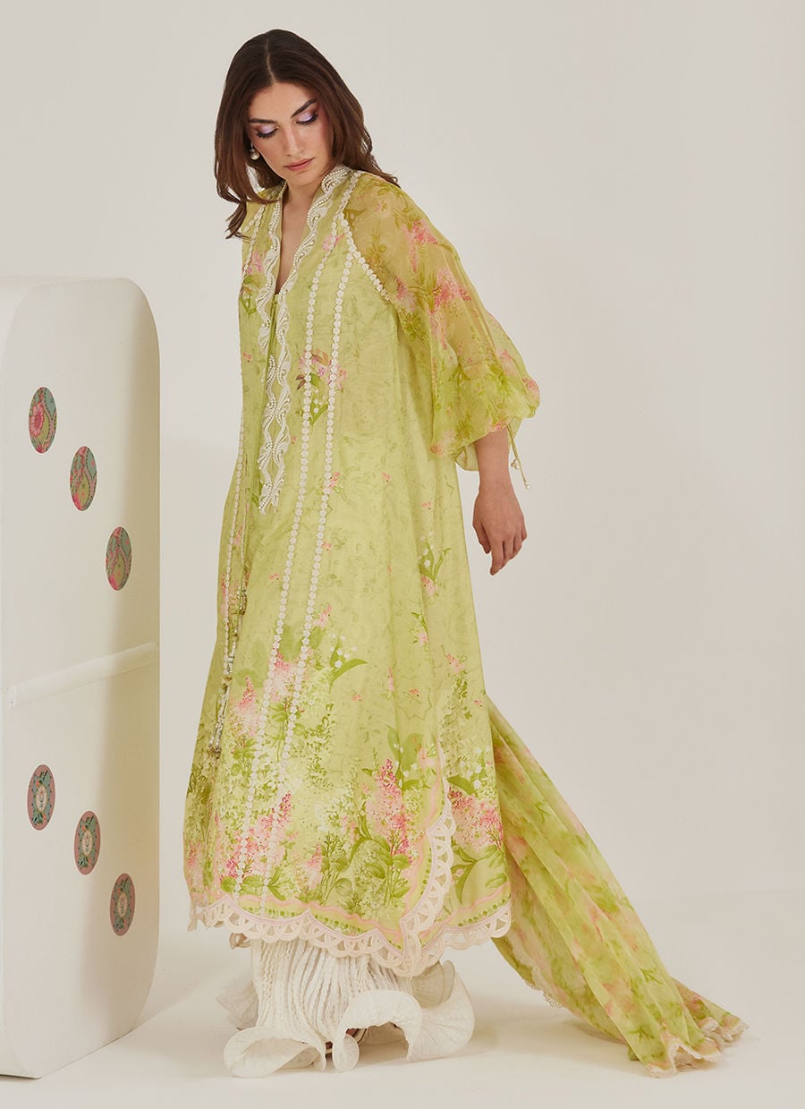 Malone Shirt And Dupatta | Tara Eid'26 | FARAH TALIB AZIZ