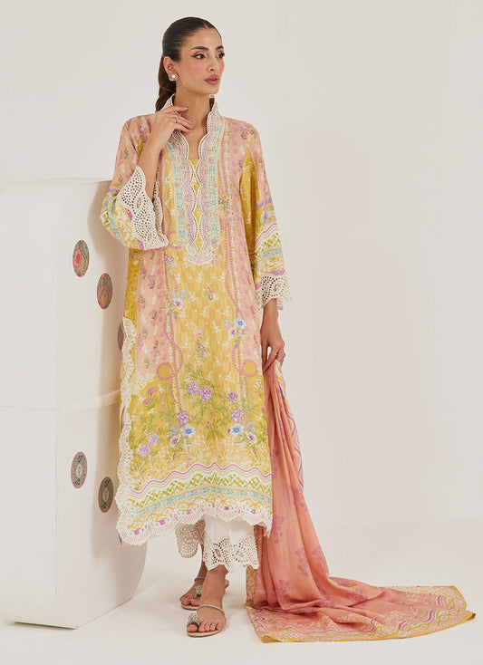 Briella Shirt And Dupatta | Tara Eid'26 | FARAH TALIB AZIZ