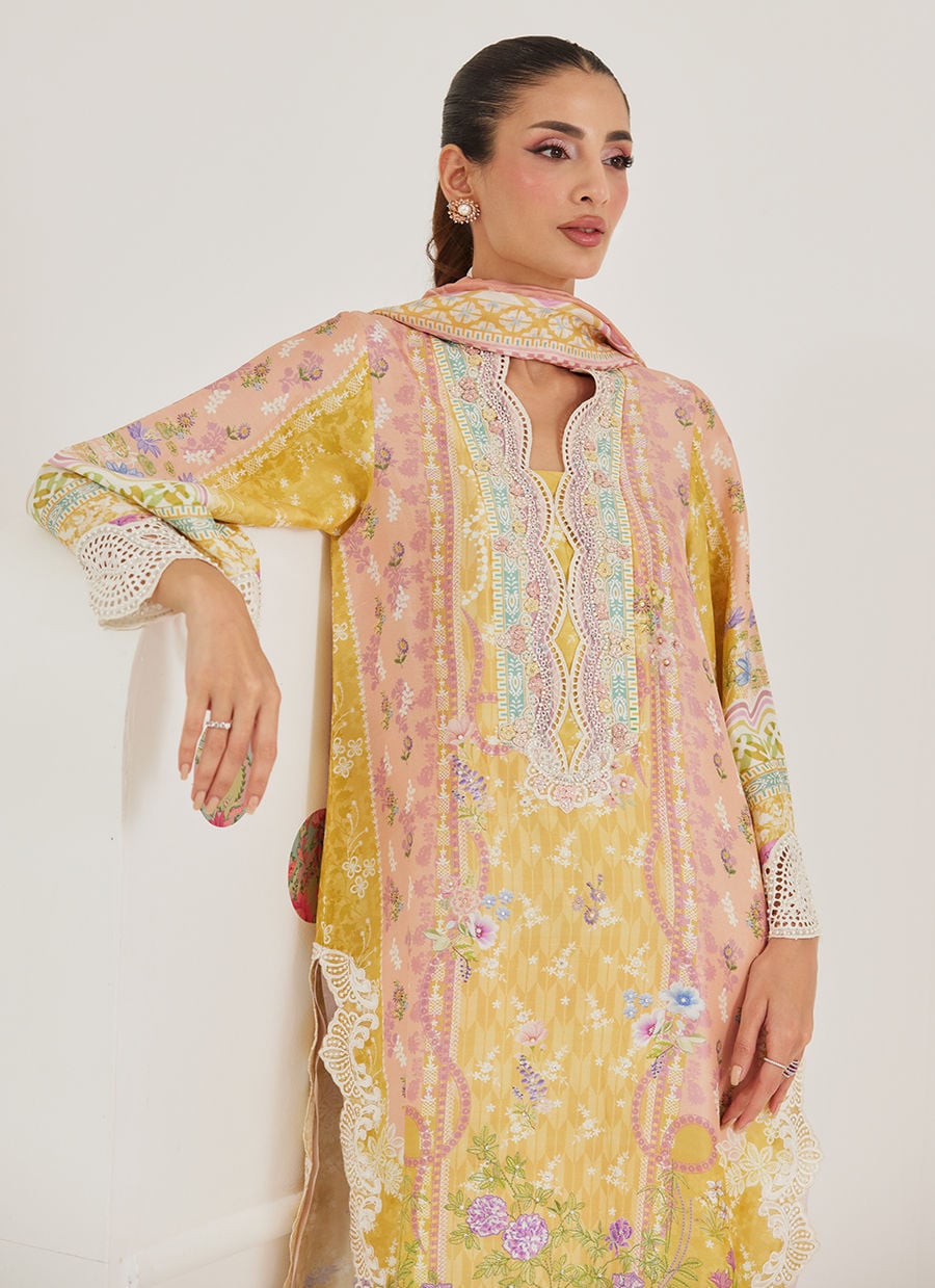 Briella Shirt And Dupatta | Tara Eid'26 | FARAH TALIB AZIZ