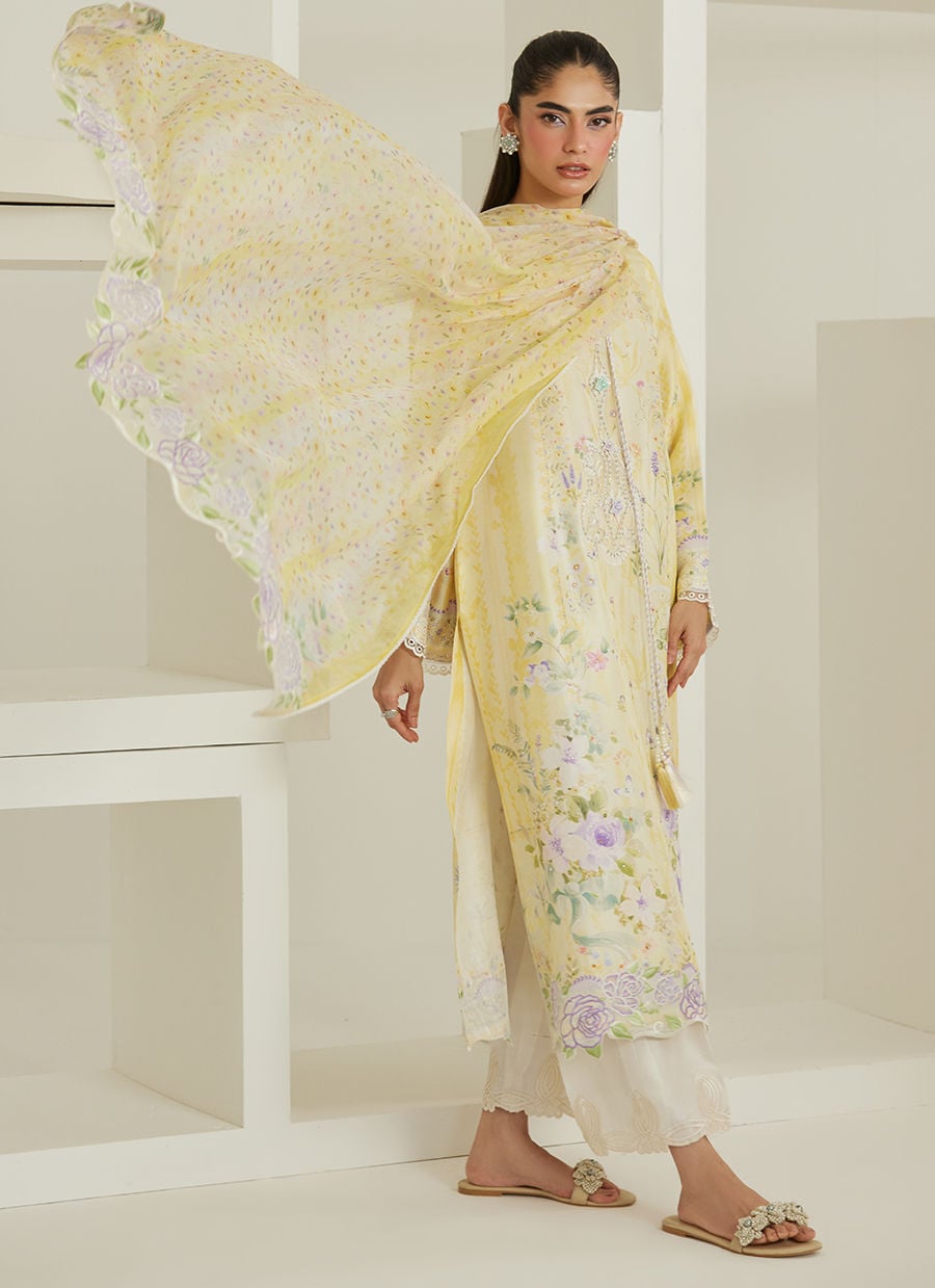 Tyla Shirt And Dupatta | Tara Eid'26 | FARAH TALIB AZIZ