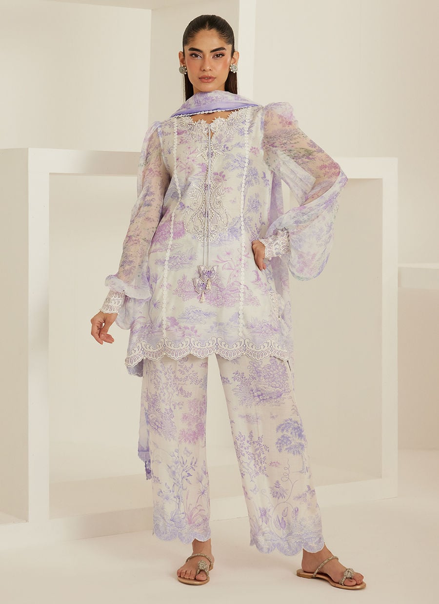 Veda Shirt And Dupatta | Tara Eid'26 | FARAH TALIB AZIZ