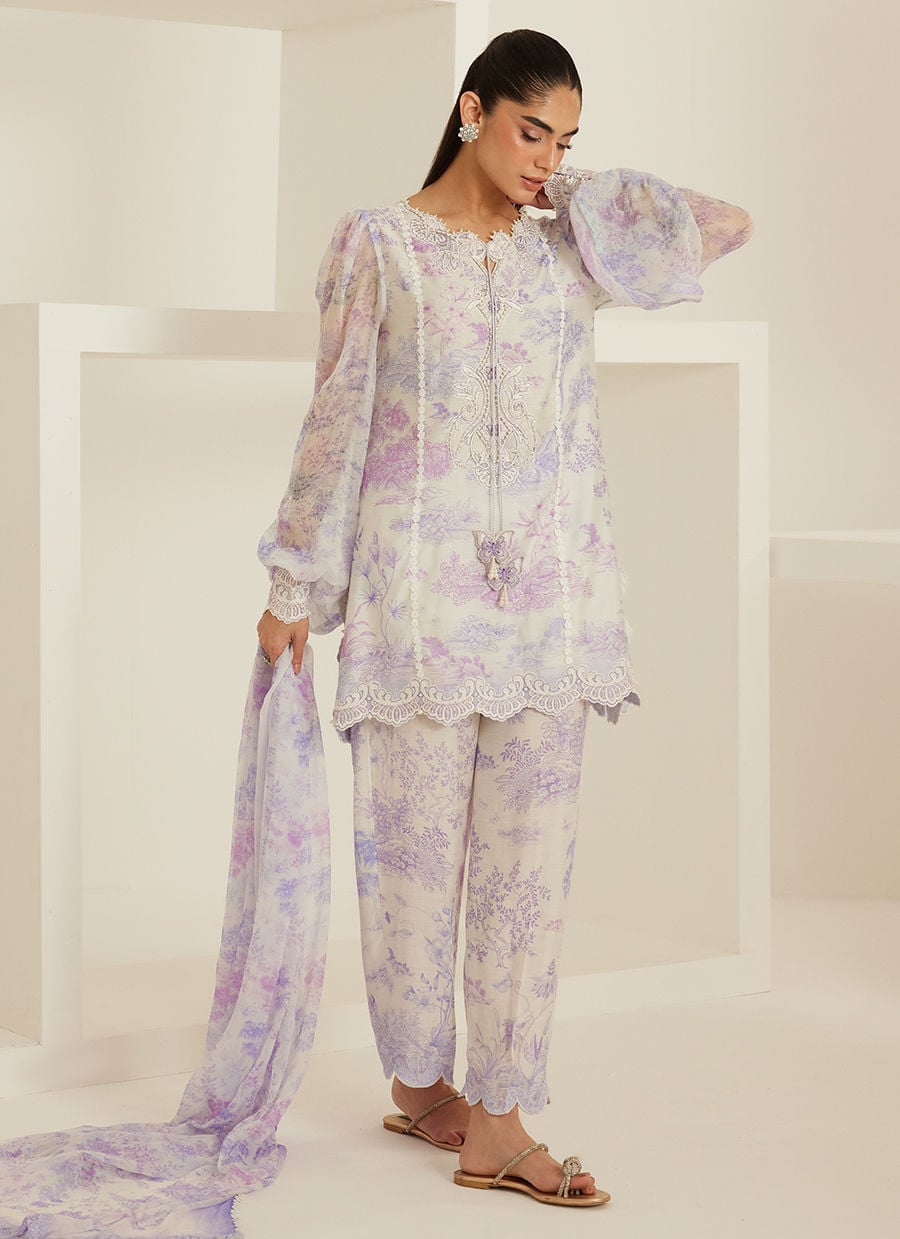 Veda Shirt And Dupatta | Tara Eid'26 | FARAH TALIB AZIZ