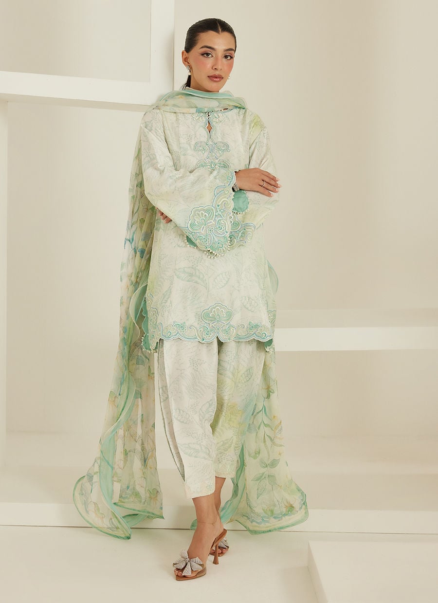 Junie Shirt And Dupatta | Tara Eid'26 | FARAH TALIB AZIZ