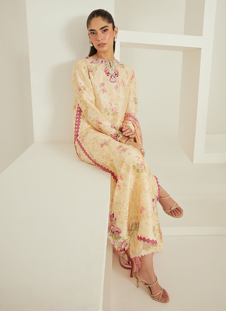 Indira Shirt And Dupatta | Tara Eid'26 | FARAH TALIB AZIZ