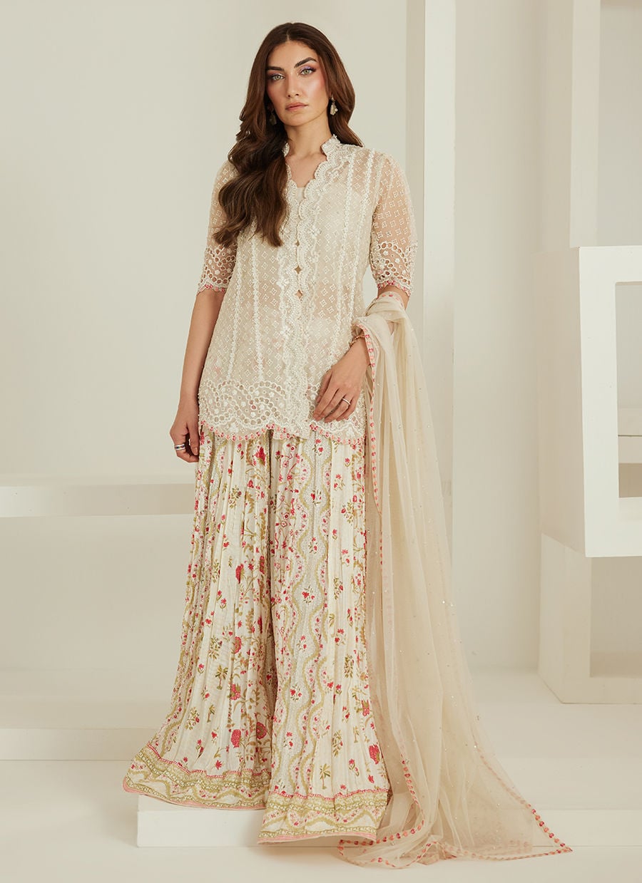 Zelda Peplum And Dupatta | Tara Eid'26 | FARAH TALIB AZIZ