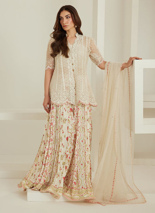 Zelda Peplum And Dupatta | Tara Eid'26 | FARAH TALIB AZIZ