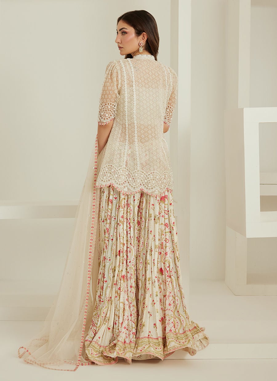 Zelda Peplum And Dupatta | Tara Eid'26 | FARAH TALIB AZIZ