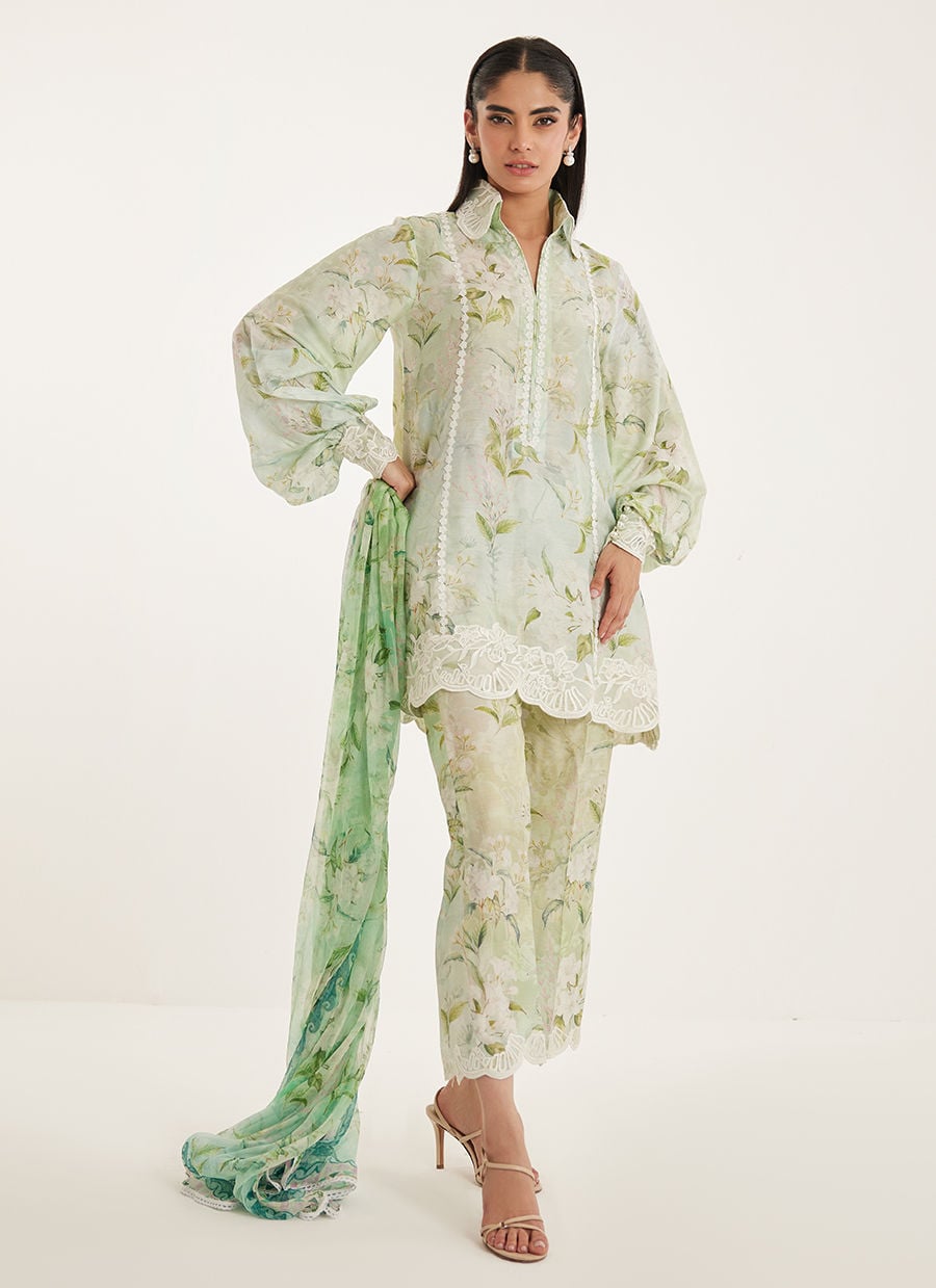 Suzie Shirt And Dupatta | Tara Eid'26 | FARAH TALIB AZIZ