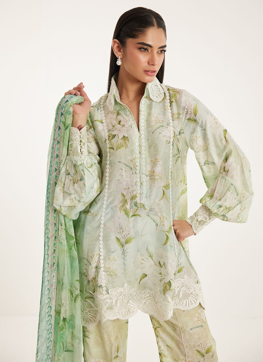 Suzie Shirt And Dupatta | Tara Eid'26 | FARAH TALIB AZIZ