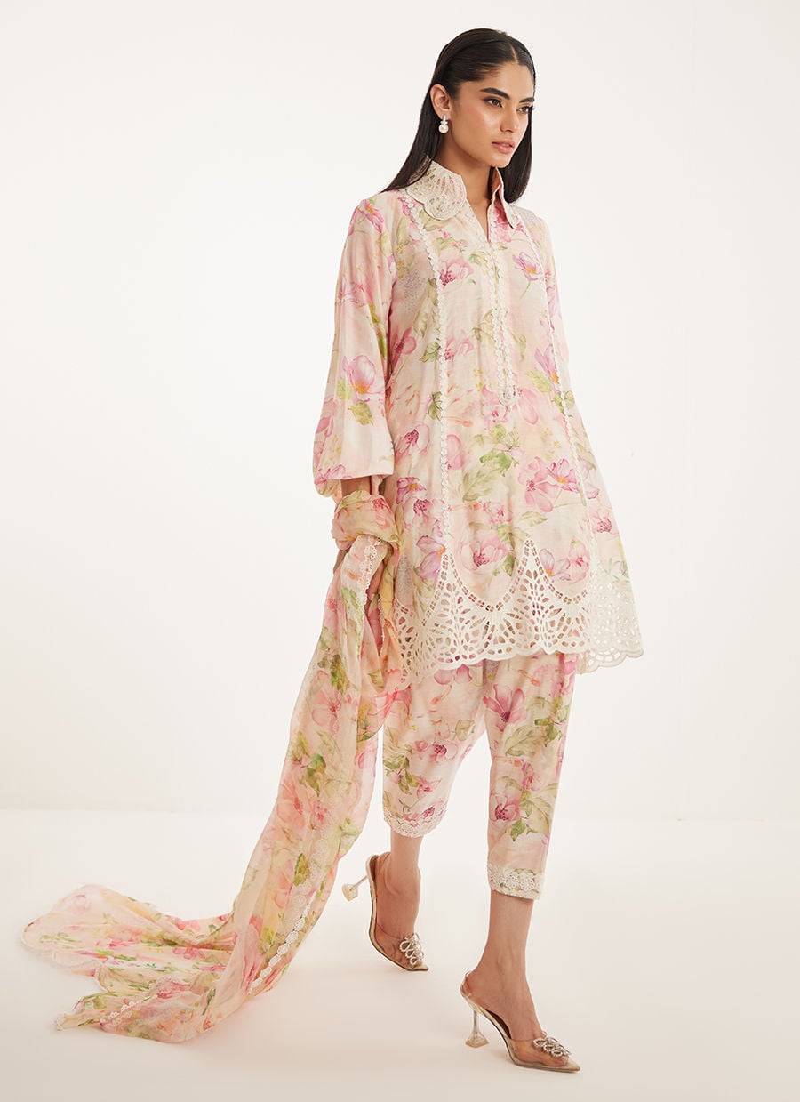 Bianka Shirt And Dupatta | Tara Eid'26 | FARAH TALIB AZIZ