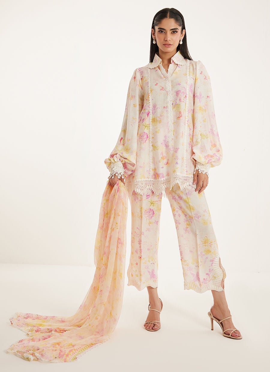 Grace Shirt And Dupatta | Tara Eid'26 | FARAH TALIB AZIZ