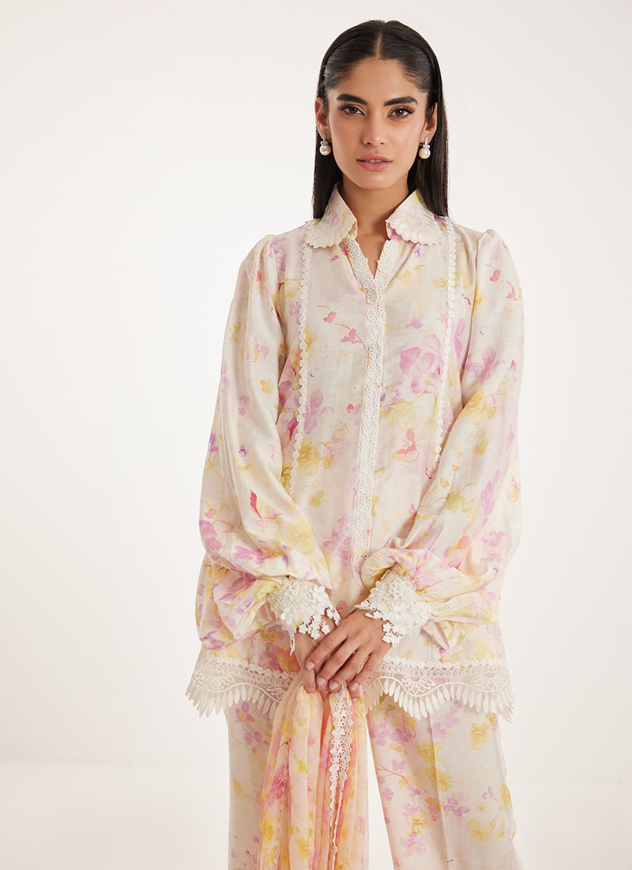 Grace Shirt And Dupatta | Tara Eid'26 | FARAH TALIB AZIZ