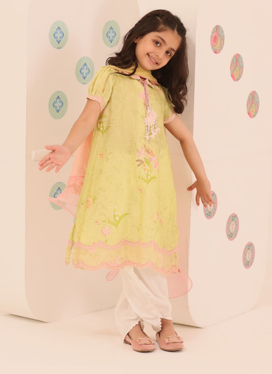 Malone Mini A | Tara Eid'26 | FARAH TALIB AZIZ KIDSWEAR