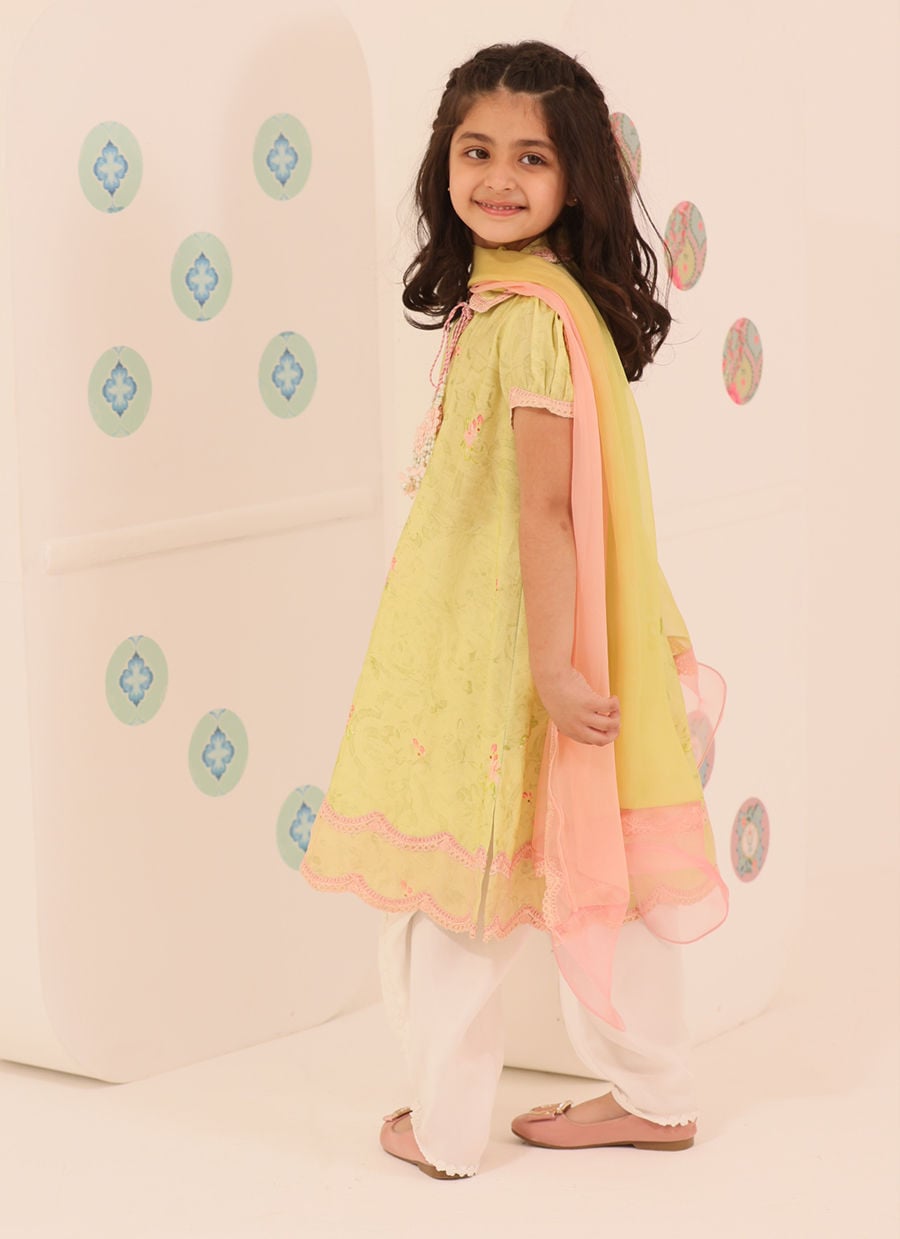 Malone Mini A | Tara Eid'26 | FARAH TALIB AZIZ KIDSWEAR