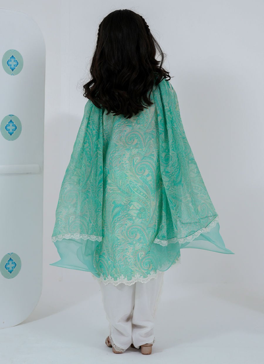 Sabrina Mini | Tara Eid'26 | FARAH TALIB AZIZ KIDSWEAR