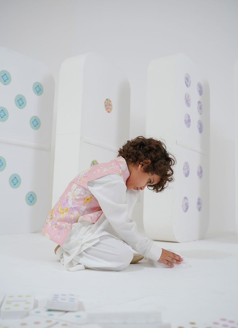 Cressida Mini A | Tara Eid'26 | FARAH TALIB AZIZ KIDSWEAR