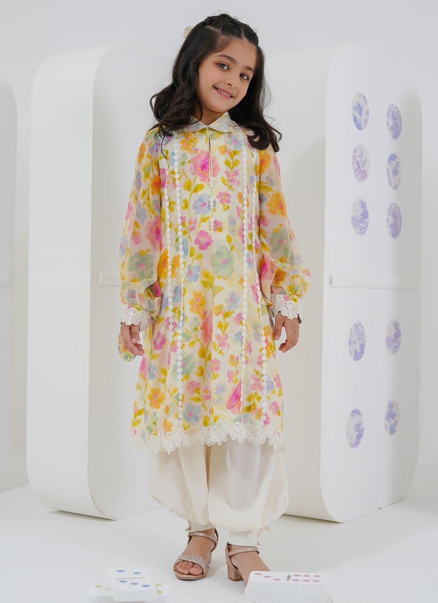 Runa Mini A | Tara Eid'26 | FARAH TALIB AZIZ KIDSWEAR