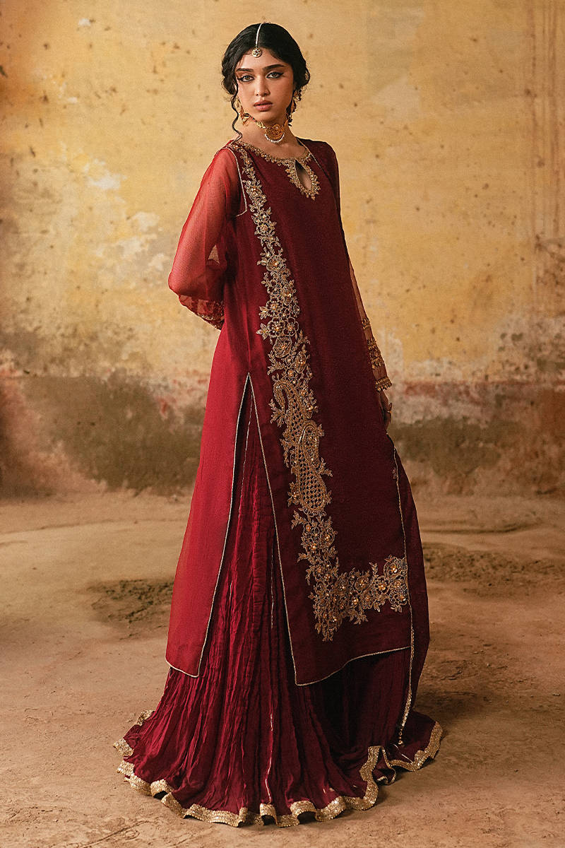 Surkh-E-Bahar | Fareed Manzil Luxury Pret’26 | Mohsin Naveed Ranjha