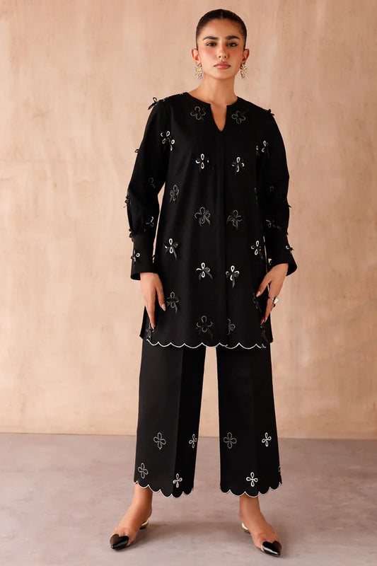 EP-07 KAIF | EMBROIDERED CO-ORD| Qalamkar