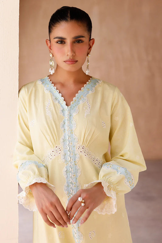 EP-10 ELIN | EMBROIDERED CO-ORD| Qalamkar