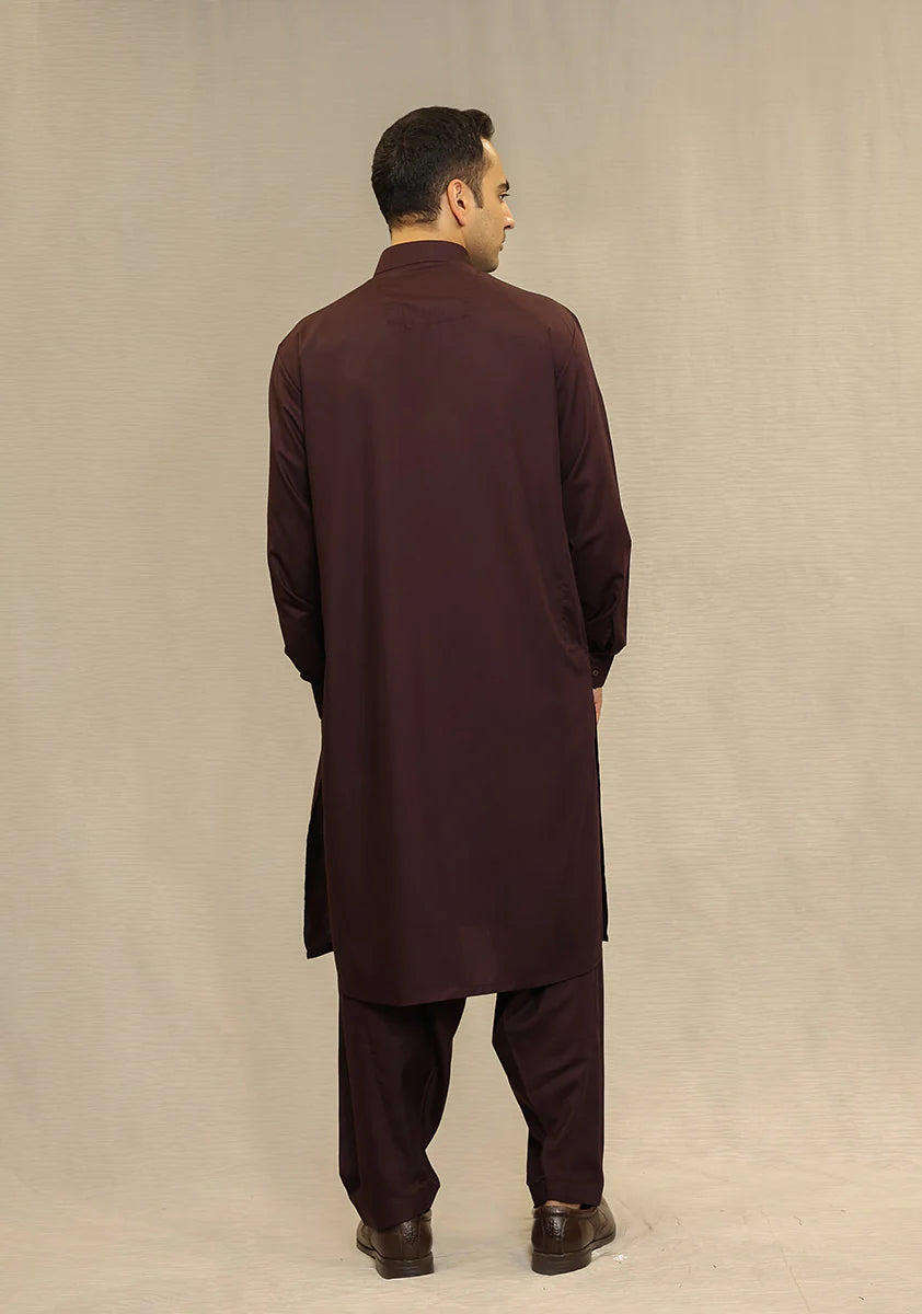 POLY VISCOSE WINE TASTING CLASSIC FIT SUIT | AMIR ADNAN MENSWEAR