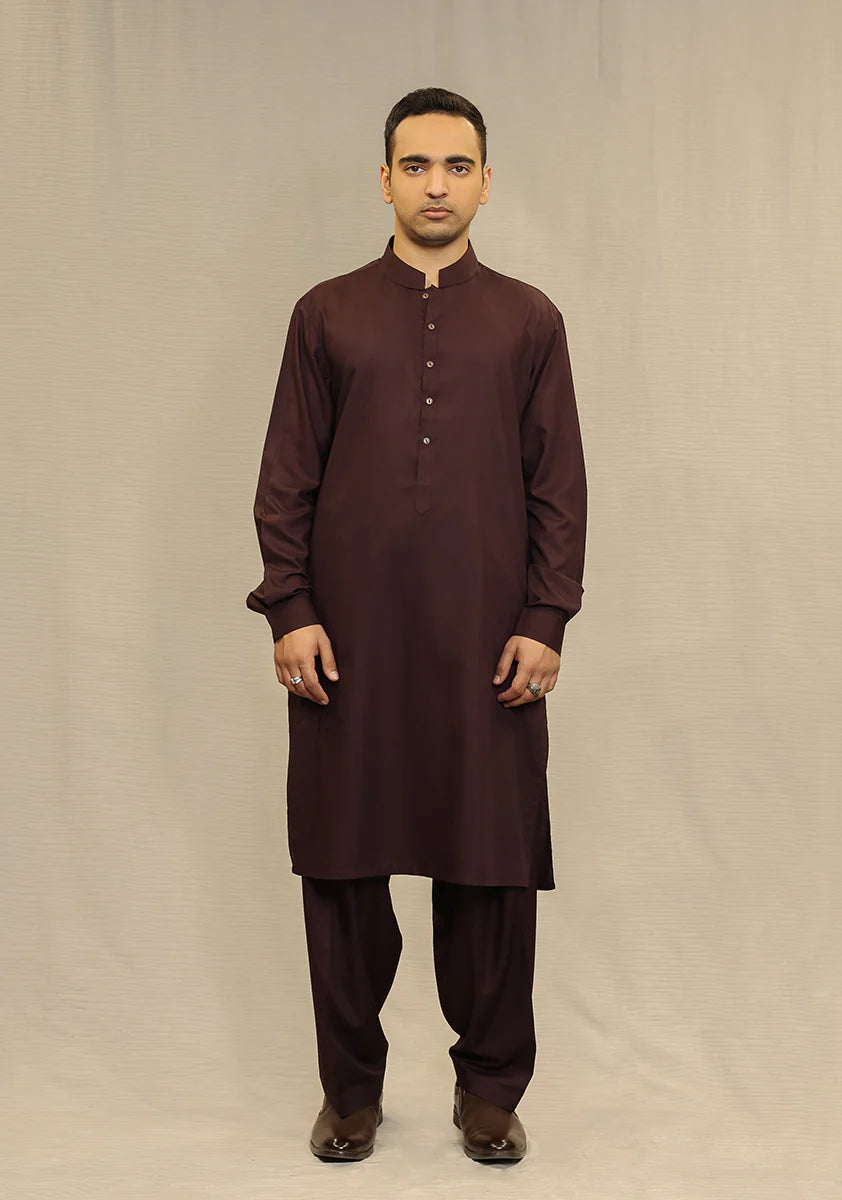 POLY VISCOSE WINE TASTING CLASSIC FIT SUIT | AMIR ADNAN MENSWEAR