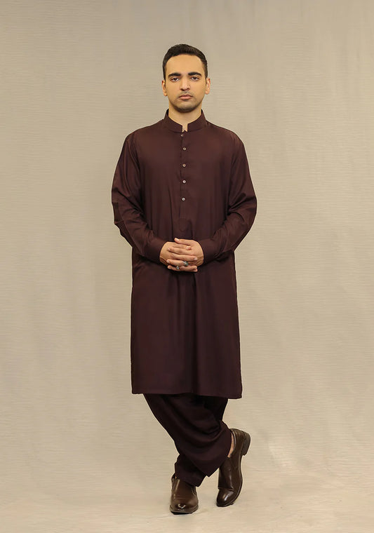 POLY VISCOSE WINE TASTING CLASSIC FIT SUIT | AMIR ADNAN MENSWEAR
