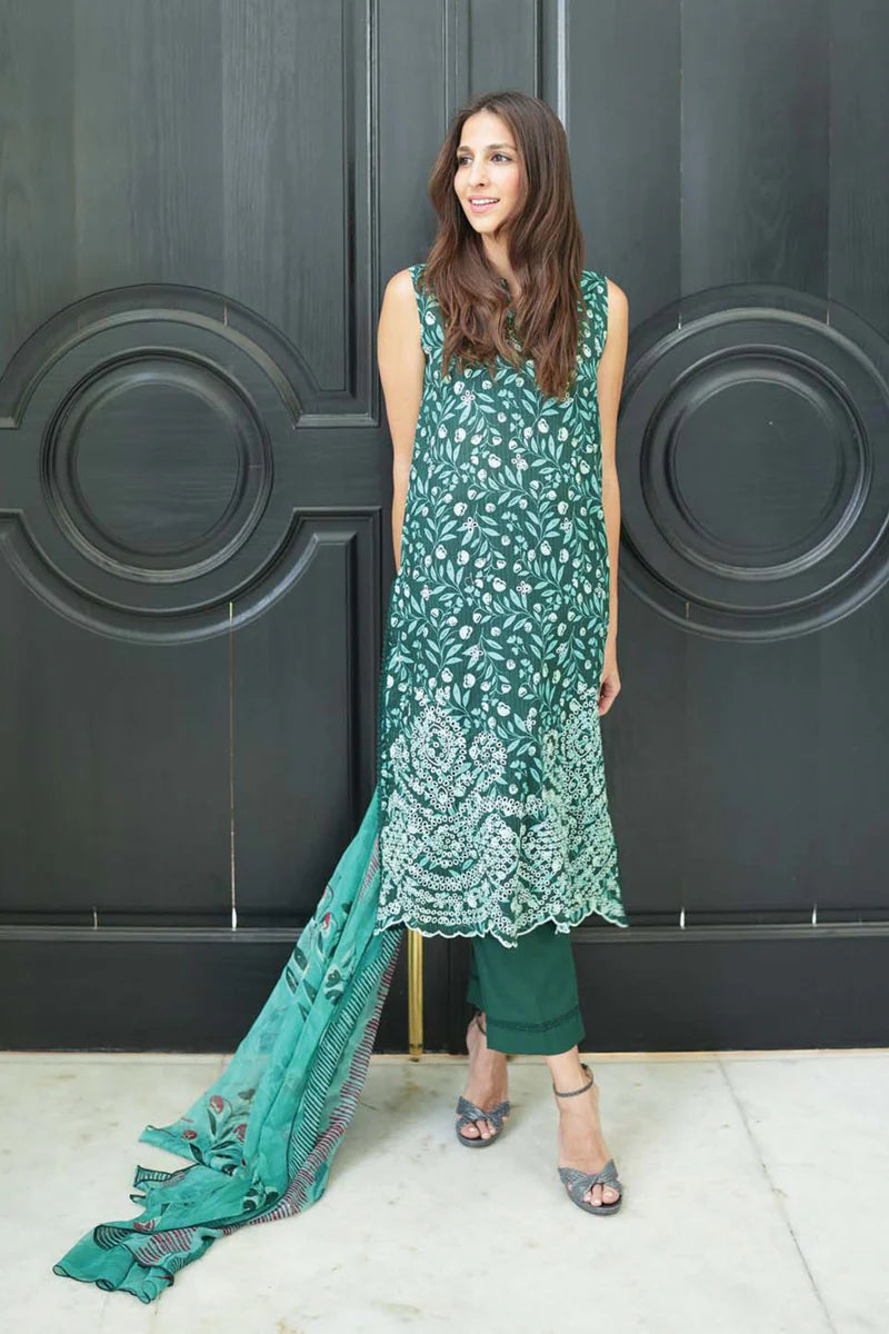 Sahar Unstitched Lawn | S24-EL-V2-07