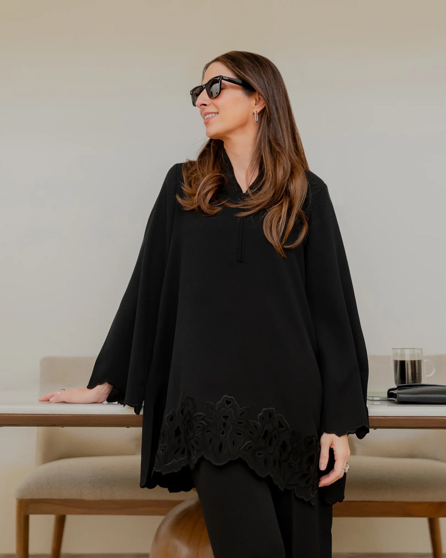 Black Cutwork Set | LIRA