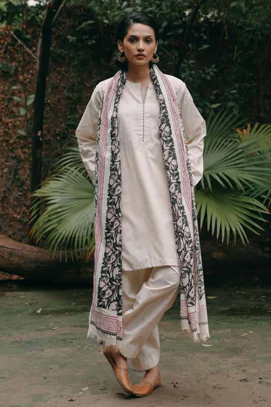ZR25H0716 | Zara Shahjahan Handcrafted II