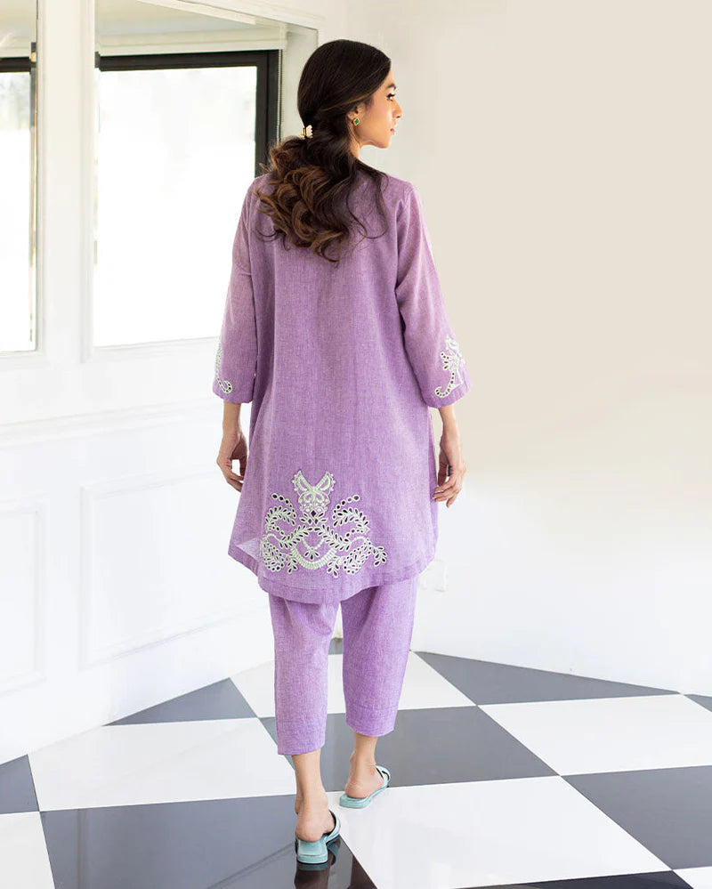 PURPLE & PASTEL CUTWORK | Nia Mia