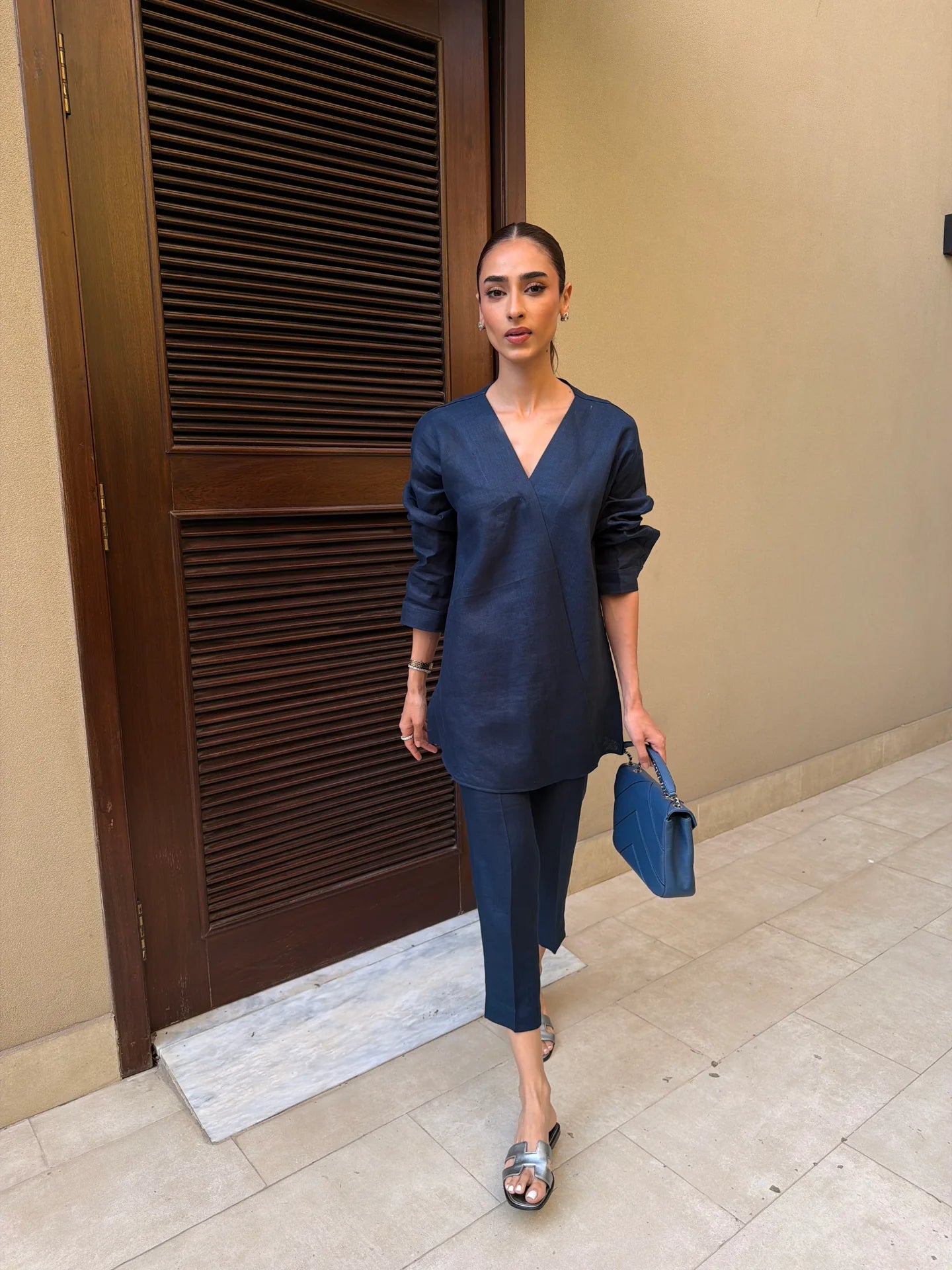Navy Marco Set | Sak Atelier