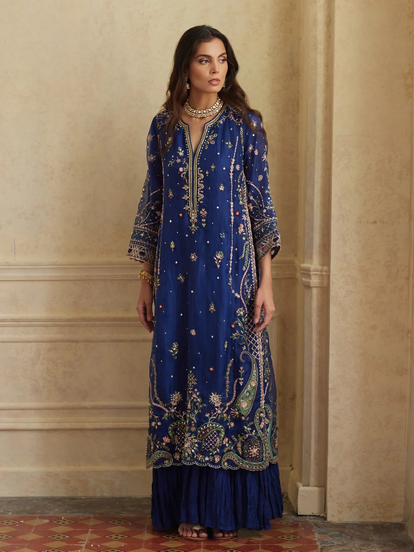 SIDE SLIT | DEMI COUTURE | MISHA LAKHANI