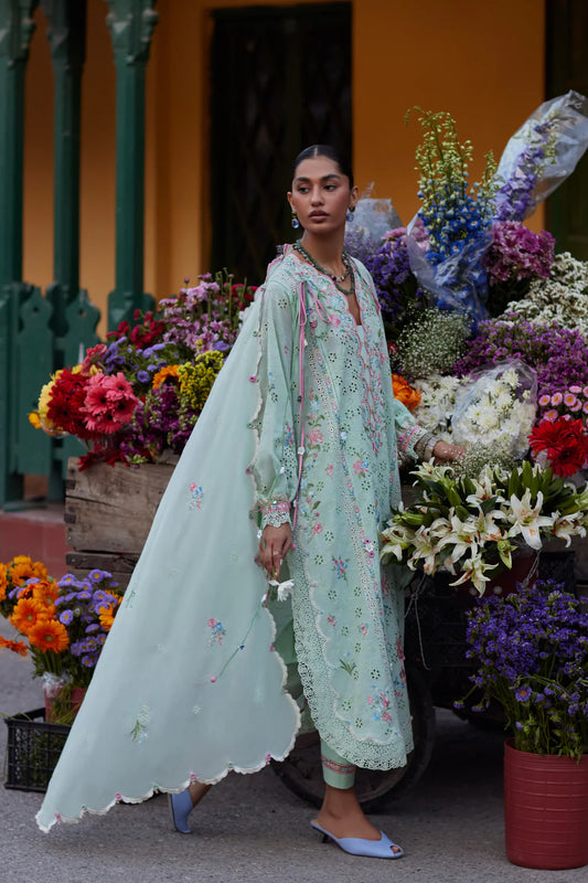 JADE VINE REVERIE (ZF26-12) | Zaha Festive Lawn’26 | Wildflower