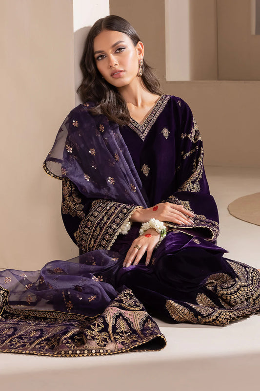EMBROIDERED VELVET UF-420 | Baroque