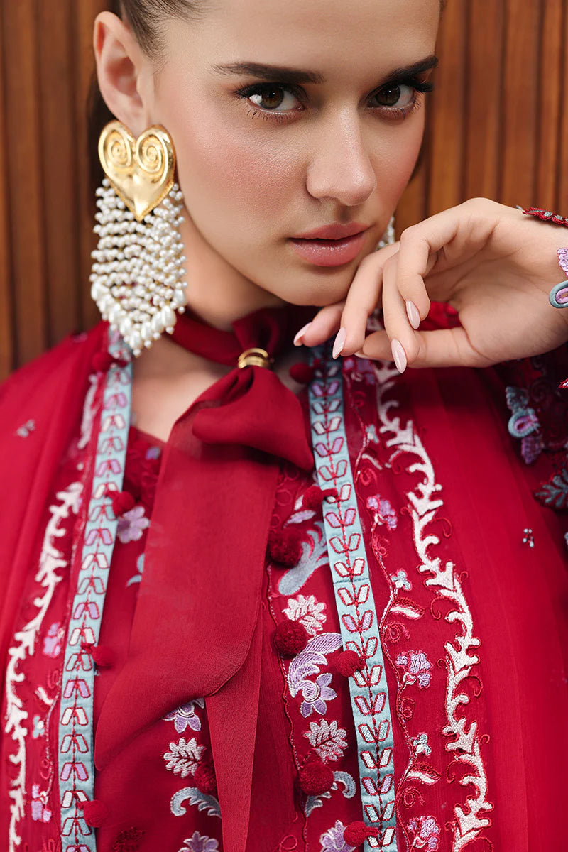 CM-03 RUBY | Chikankari Eid Edit '26 | Qalamkar