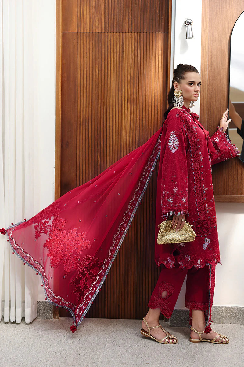 CM-03 RUBY | Chikankari Eid Edit '26 | Qalamkar