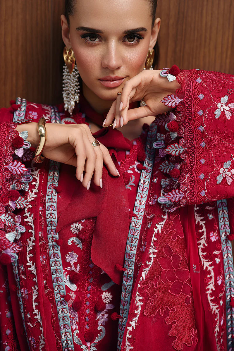 CM-03 RUBY | Chikankari Eid Edit '26 | Qalamkar