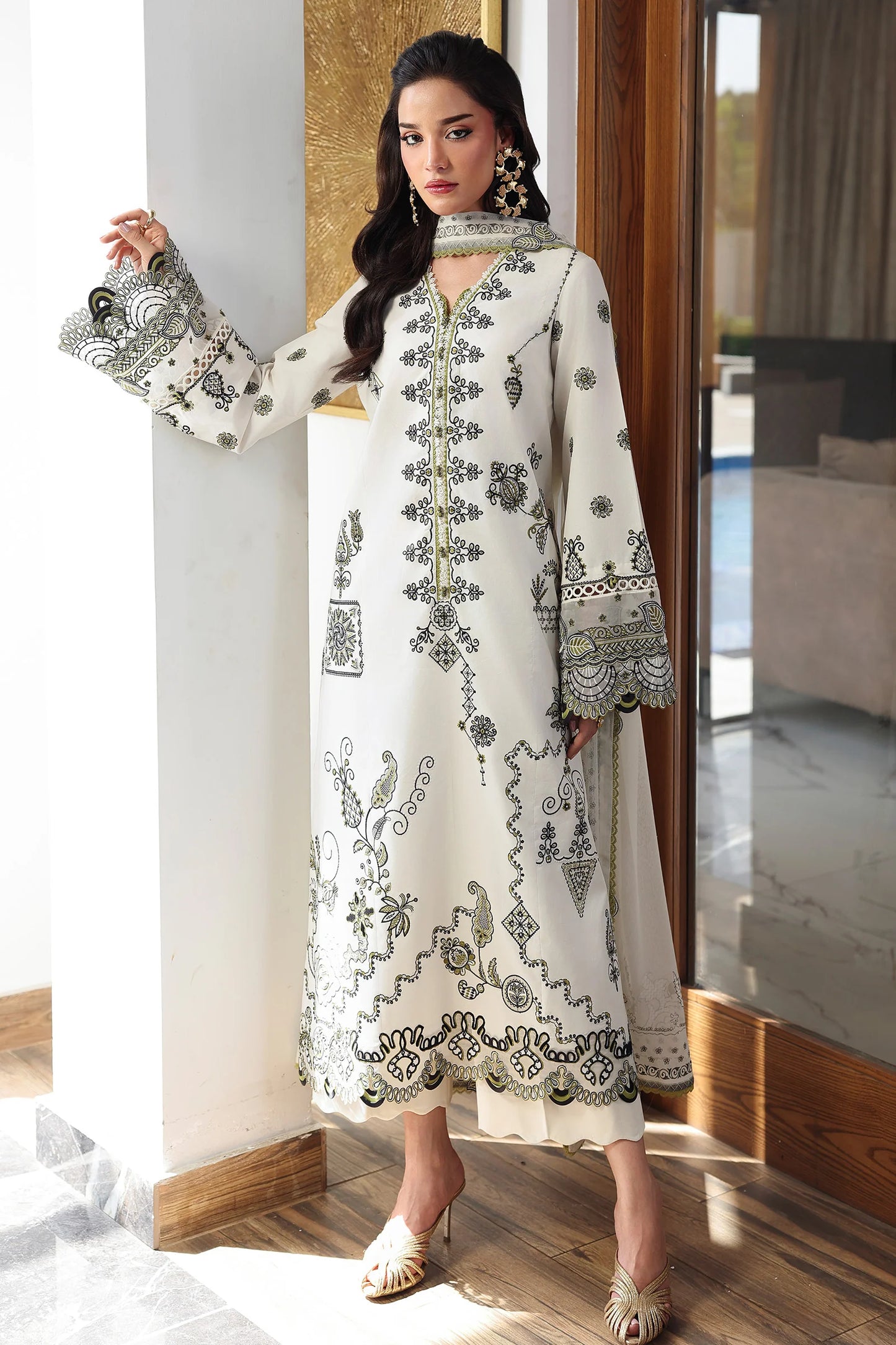 QKL-13 REEMA | Qline Lawn Drop II | Qalamkar