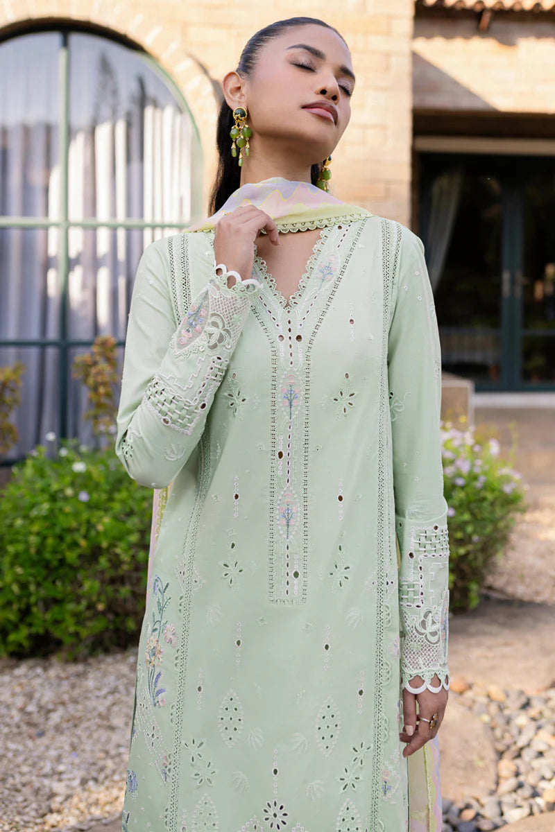 QM-08 MAIA | Qlinekari by Qalamkar Lawn 2025