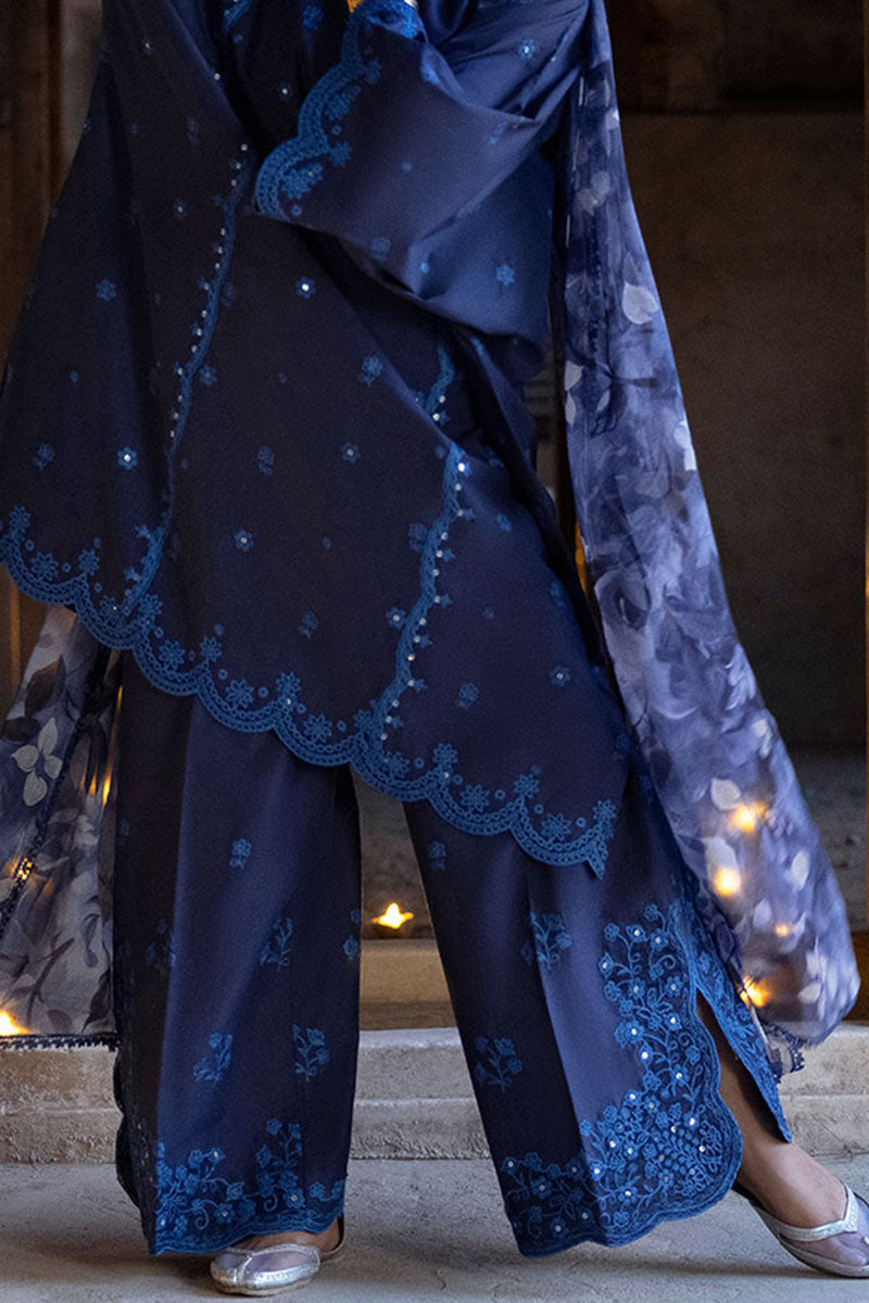 STAR GAZE-3PC EMBROIDERED LAWN SUIT | Cross Stitch