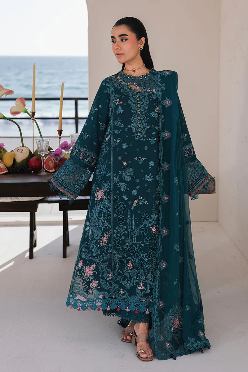 SA-04 ELIF | Qalamkar - Sahil Luxury Lawn’26