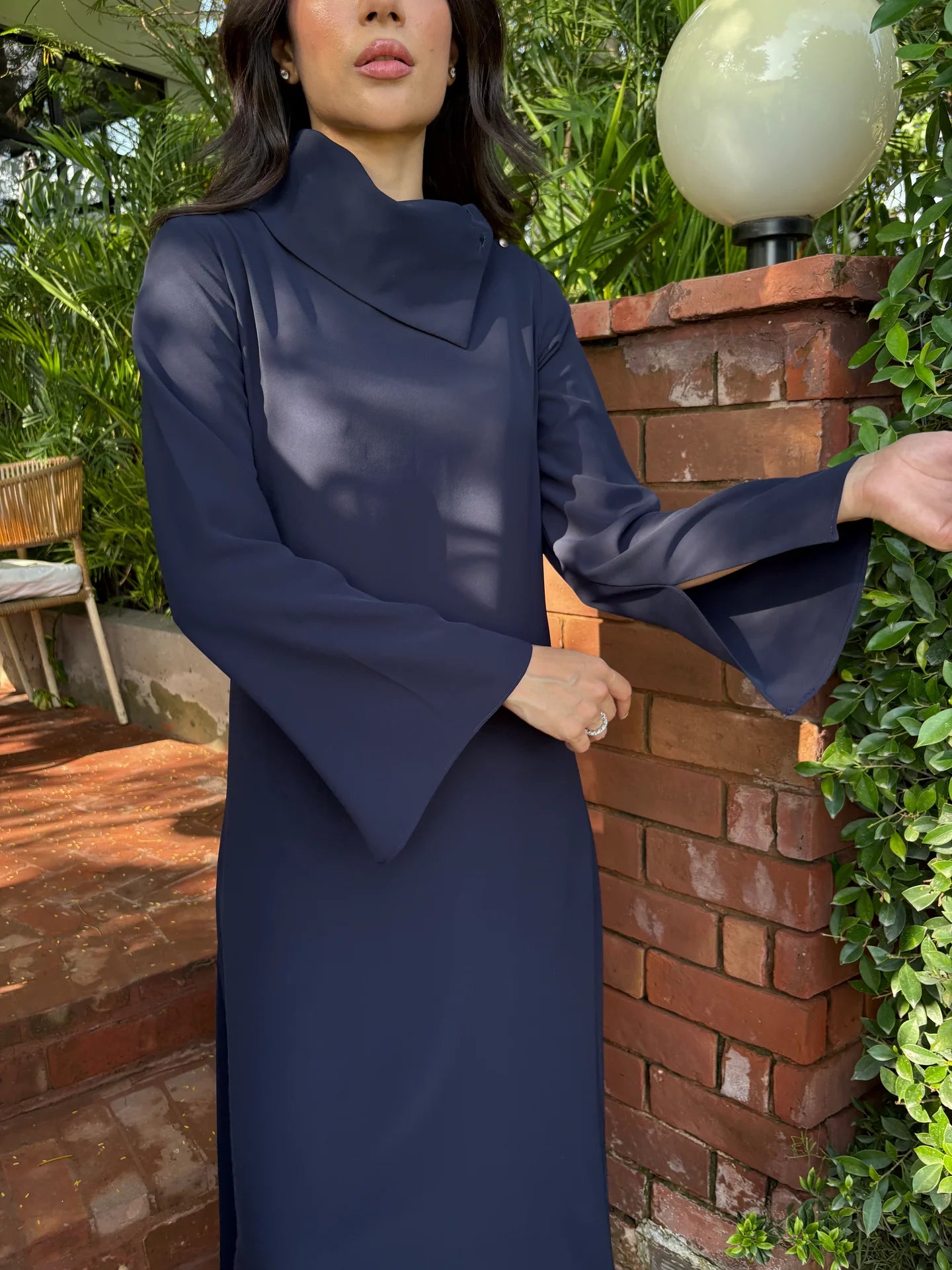 NAVY MERINO SET | Sak Atelier
