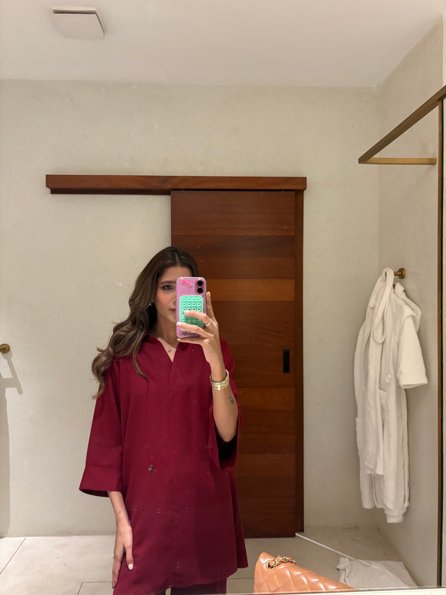 DEEP RED TOBY SET | SAK ATELIER