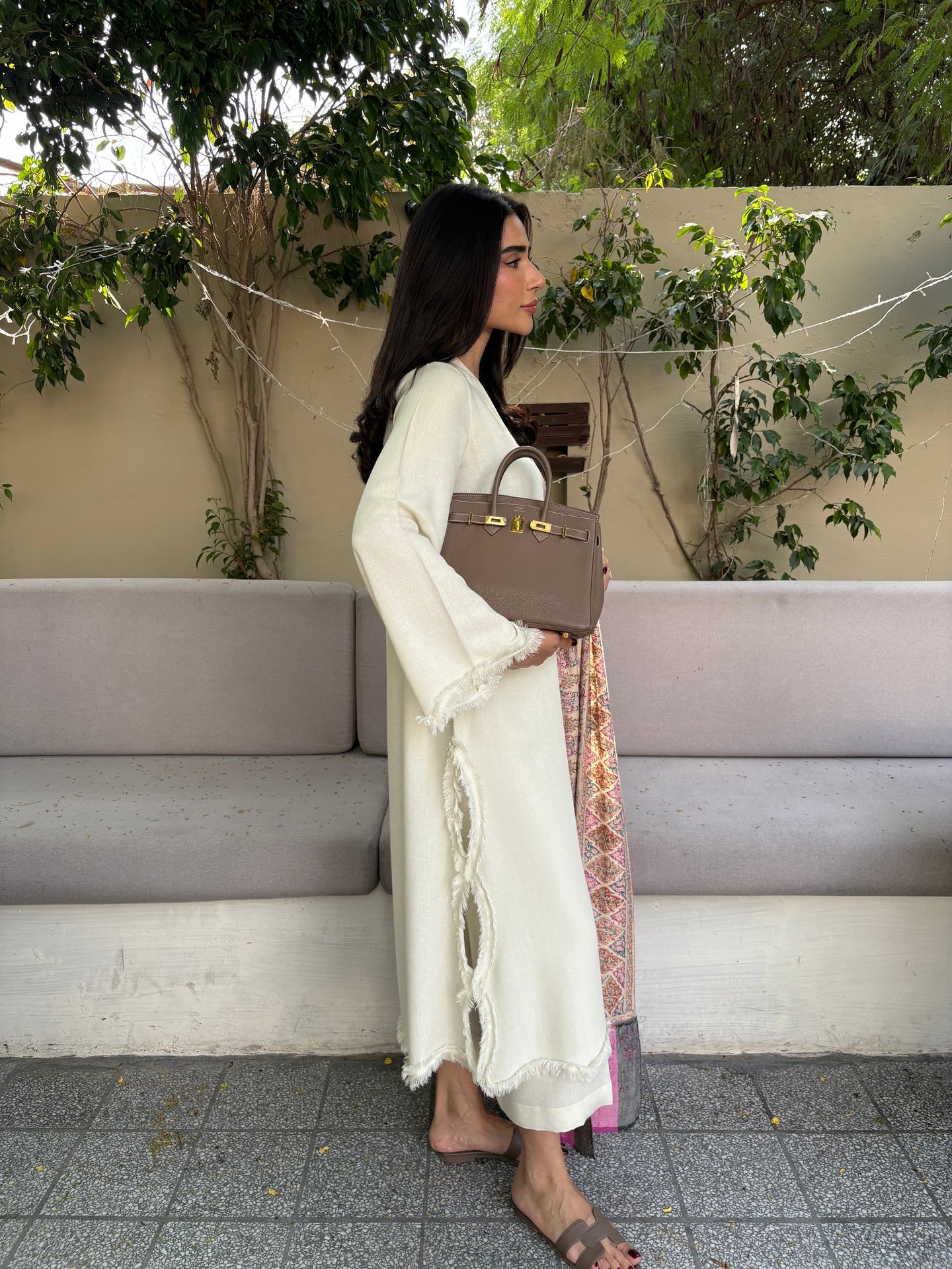 OFF WHITE SABLE SET | SAK ATELIER