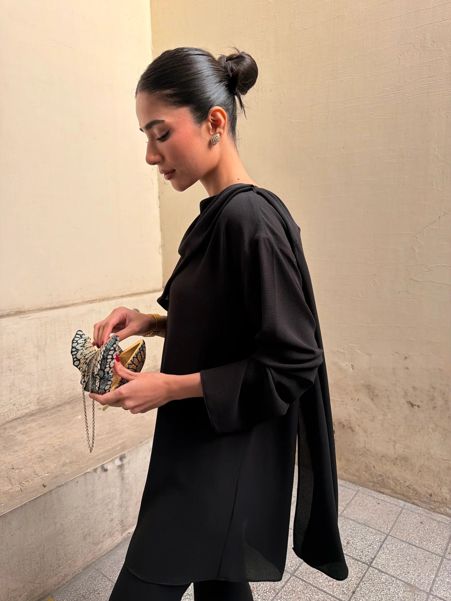 Black Audrey Set | SAK ATELIER