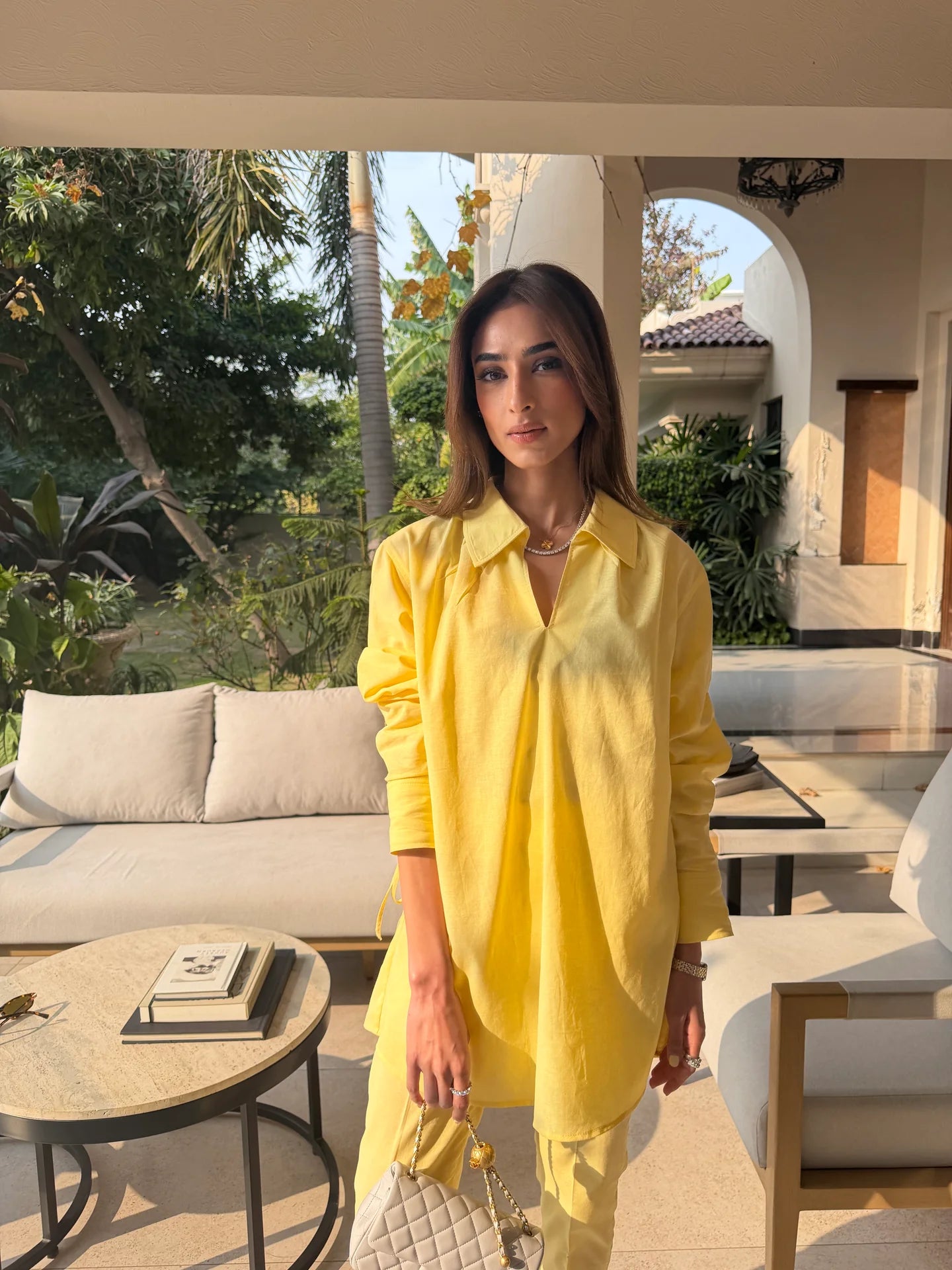 Yellow Bow Set | Sak Atelier