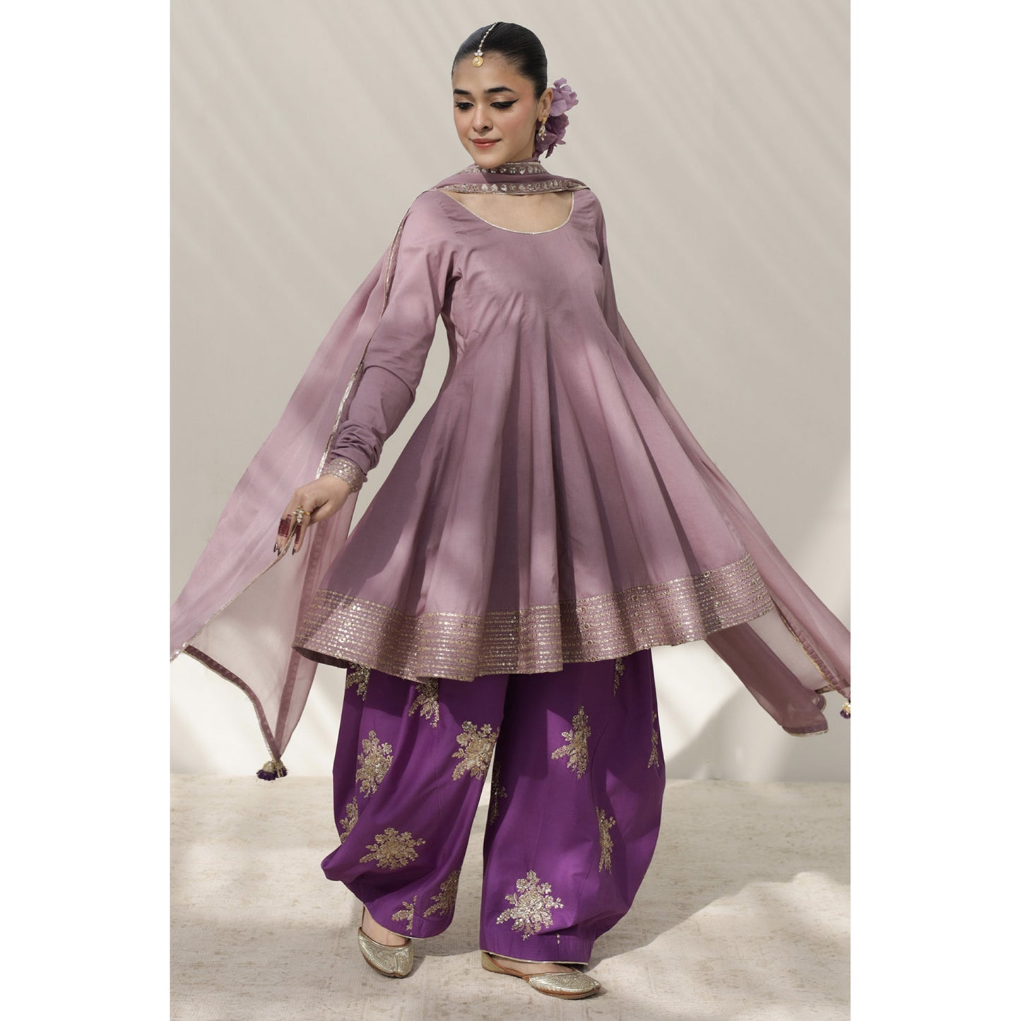 Monotone Purple Outfit | Choti Eid' 26 | DYOT