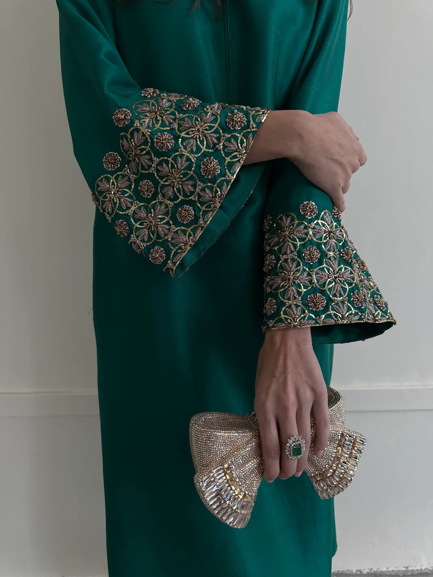 VERDE SILK FORMAL | SAK ATELIER